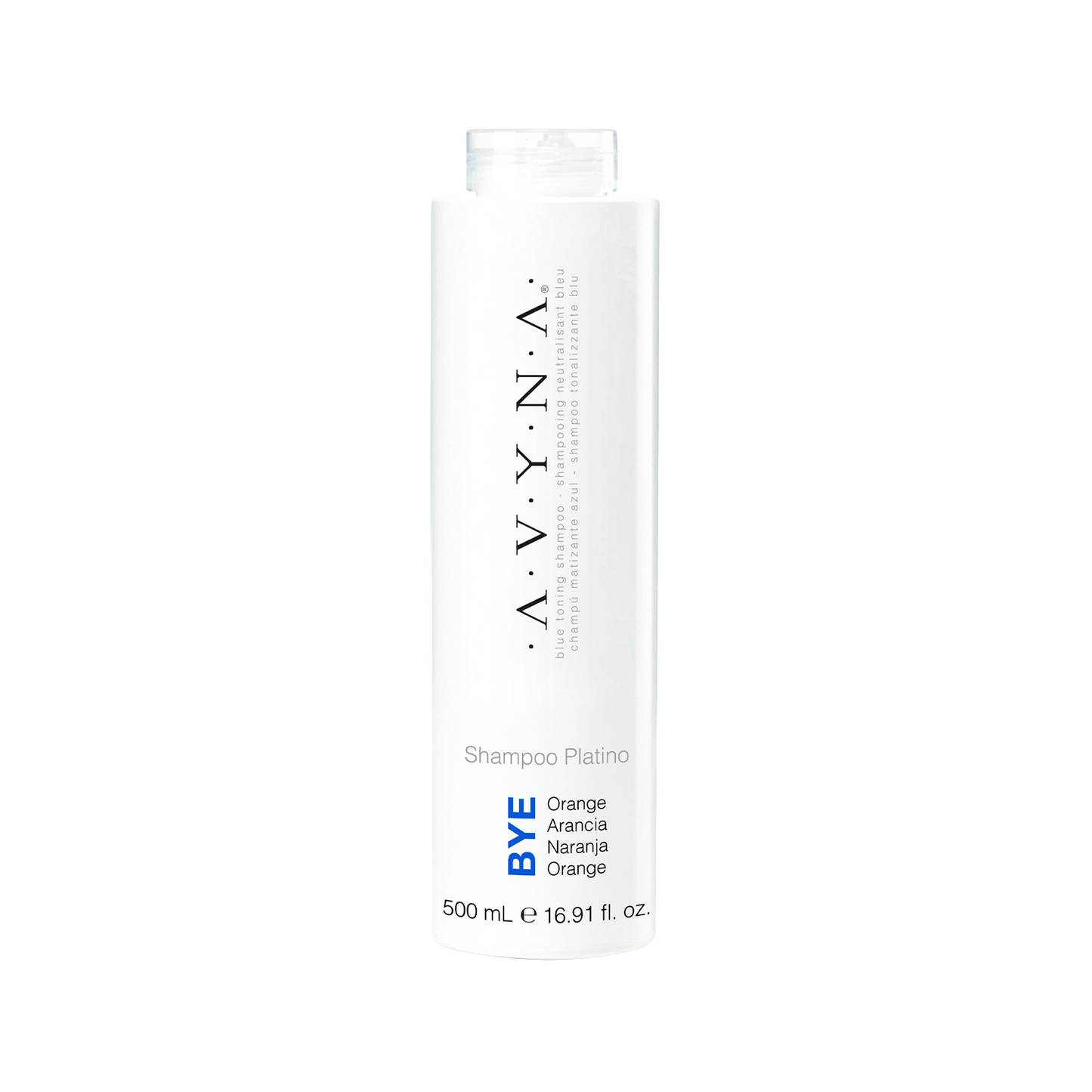 BYE ORANGE – Blue Toning Shampoo 500 ml.