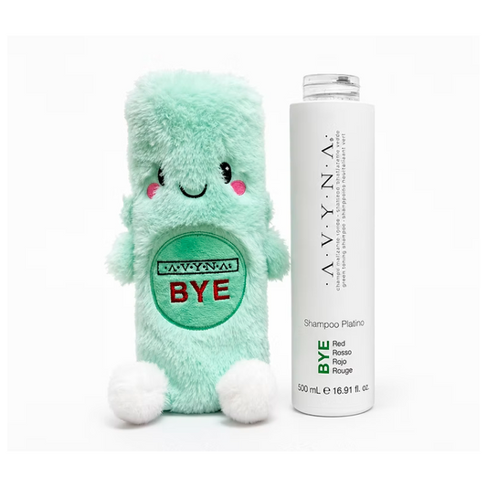 Shampoo BYE RED + green plush